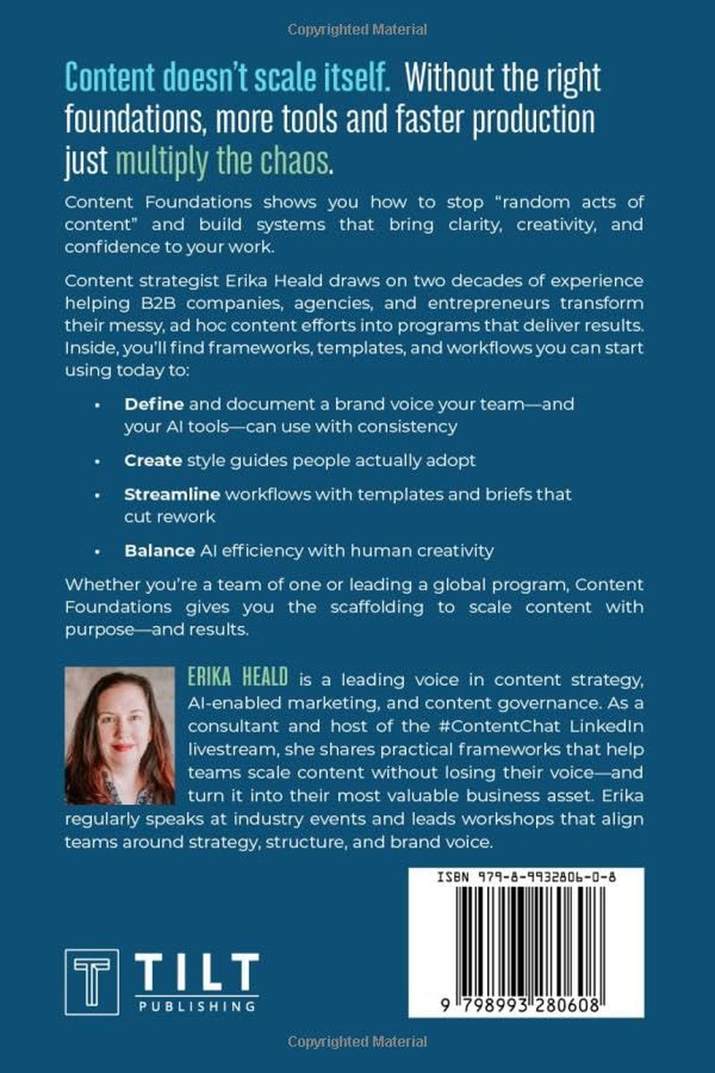 Content Foundations: Scale your content with AI without losing your voice.