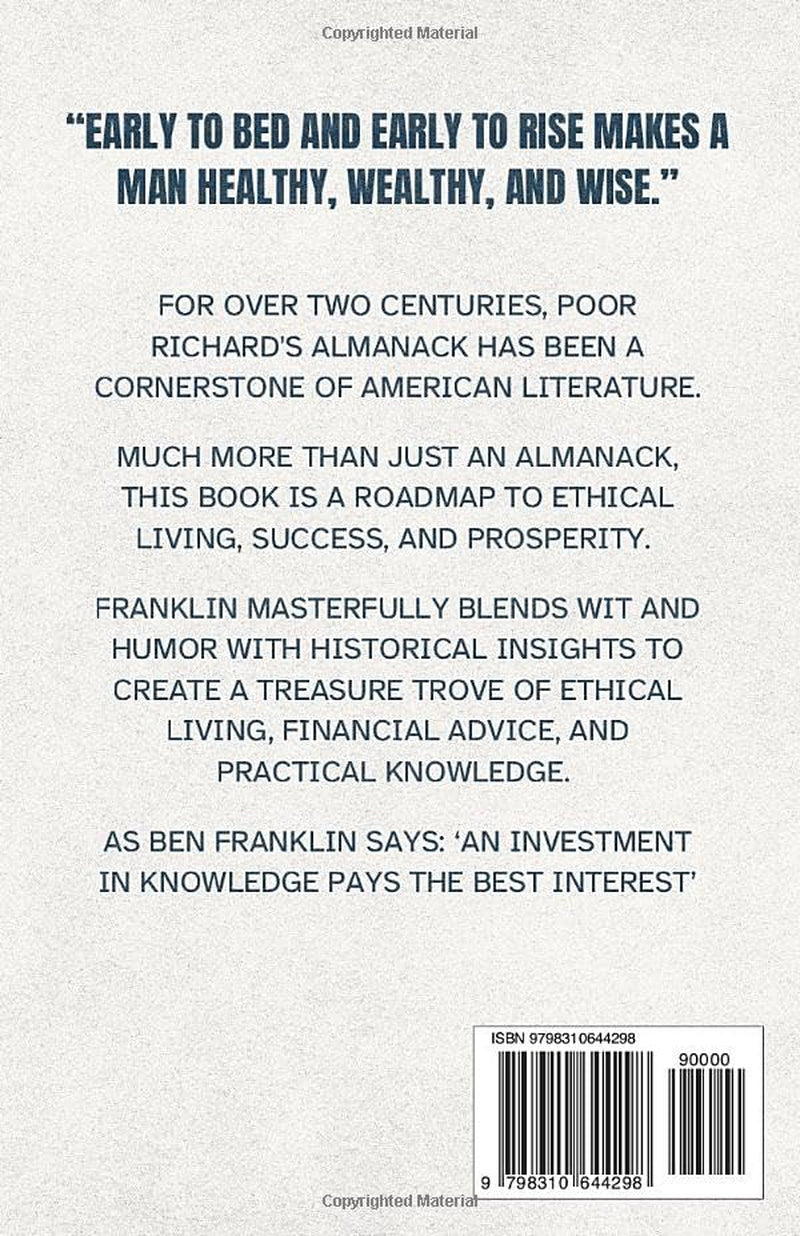 Poor Richard's Almanack