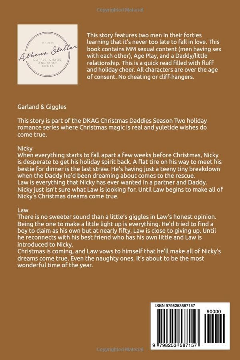 Garland & Giggles: A MM Daddy/ little Christmas Standalone