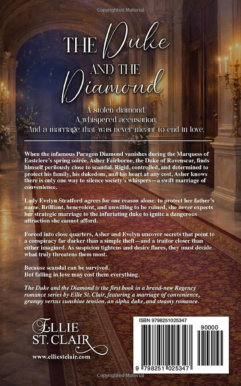 The Duke and the Diamond: A Regency Historical Romance (The Paragon Mystery)