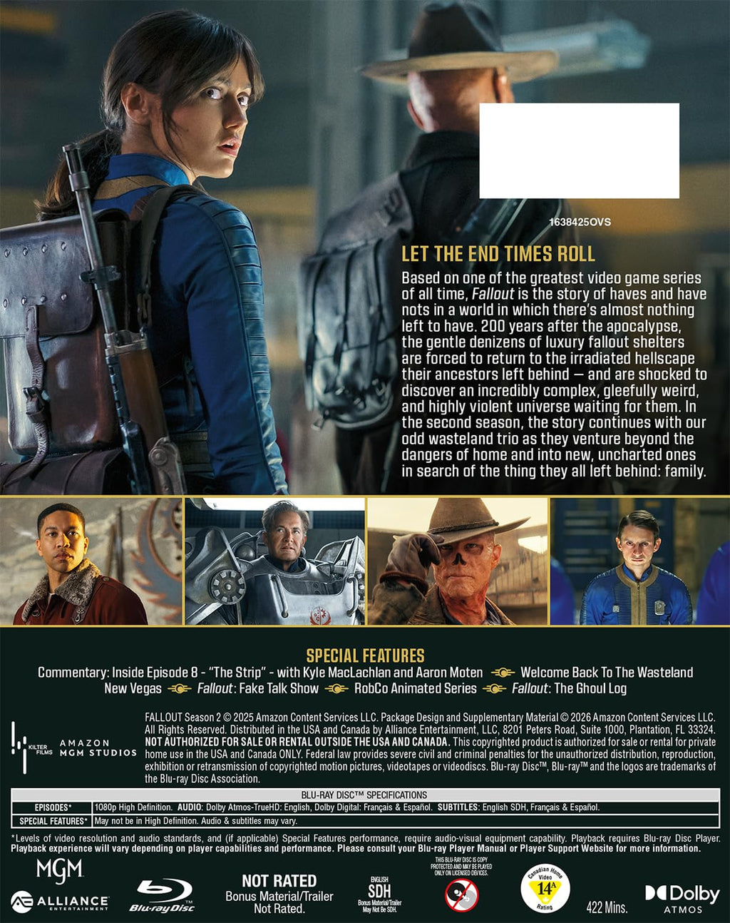 Fallout: Complete Second Season (Blu-ray)