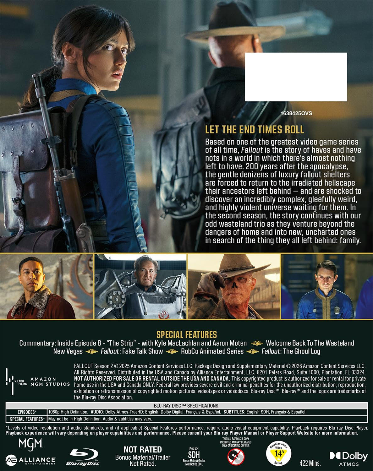Fallout: Complete Second Season (Blu-ray)