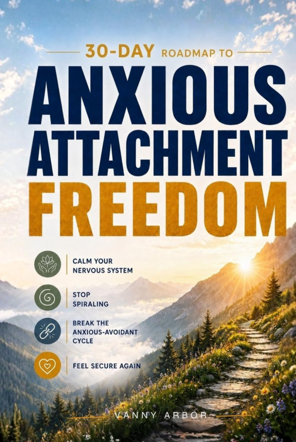 30-Day Roadmap to Anxious Attachment Freedom: A Guided Path to Calm Your Nervous System, Break the Anxious-Avoidant Cycle, and Feel Secure Again (Reality Reclaim Series)