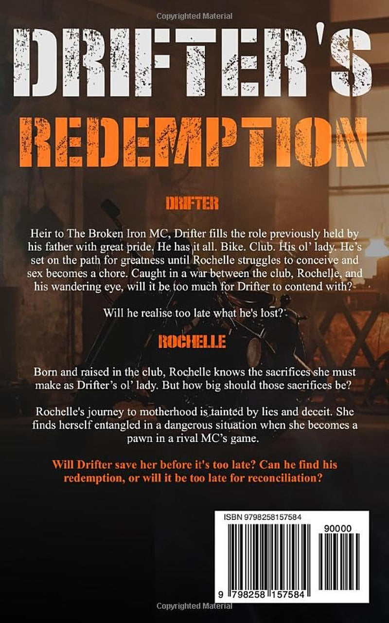 Drifter's Redemption (The Broken Iron Demons MC)