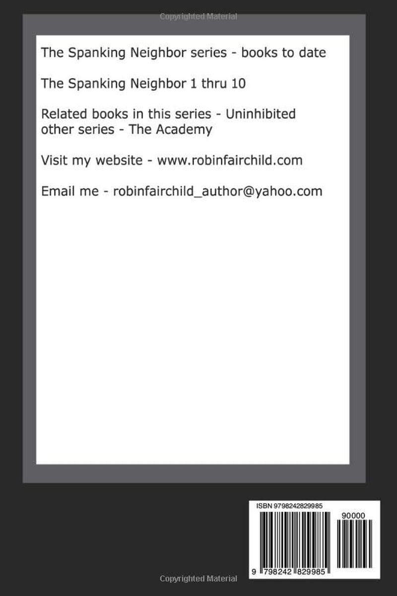 Game On: Erotic, Kinky, Bare Bottom Spanking story from the series The Spanking Neighbor-Book 11