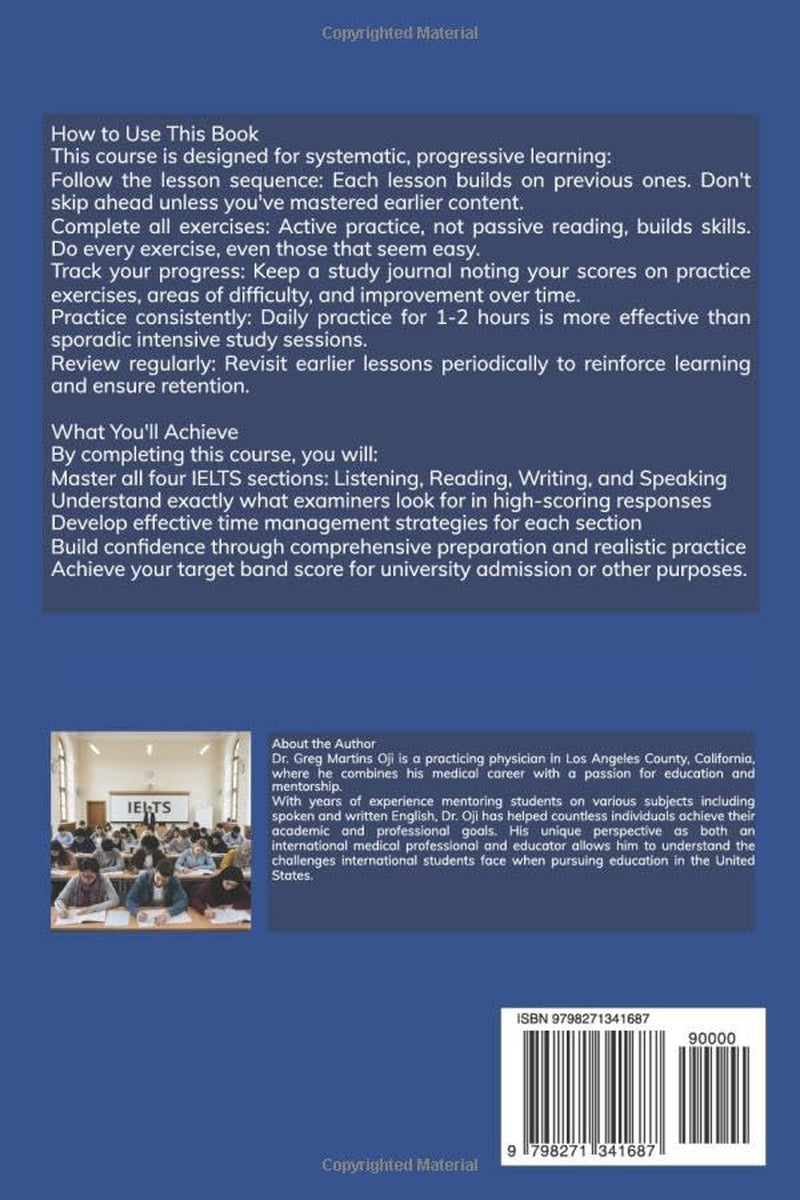 IELTS COMPLETE TRAINING COURSE: Your Comprehensive Guide to IELTS Success