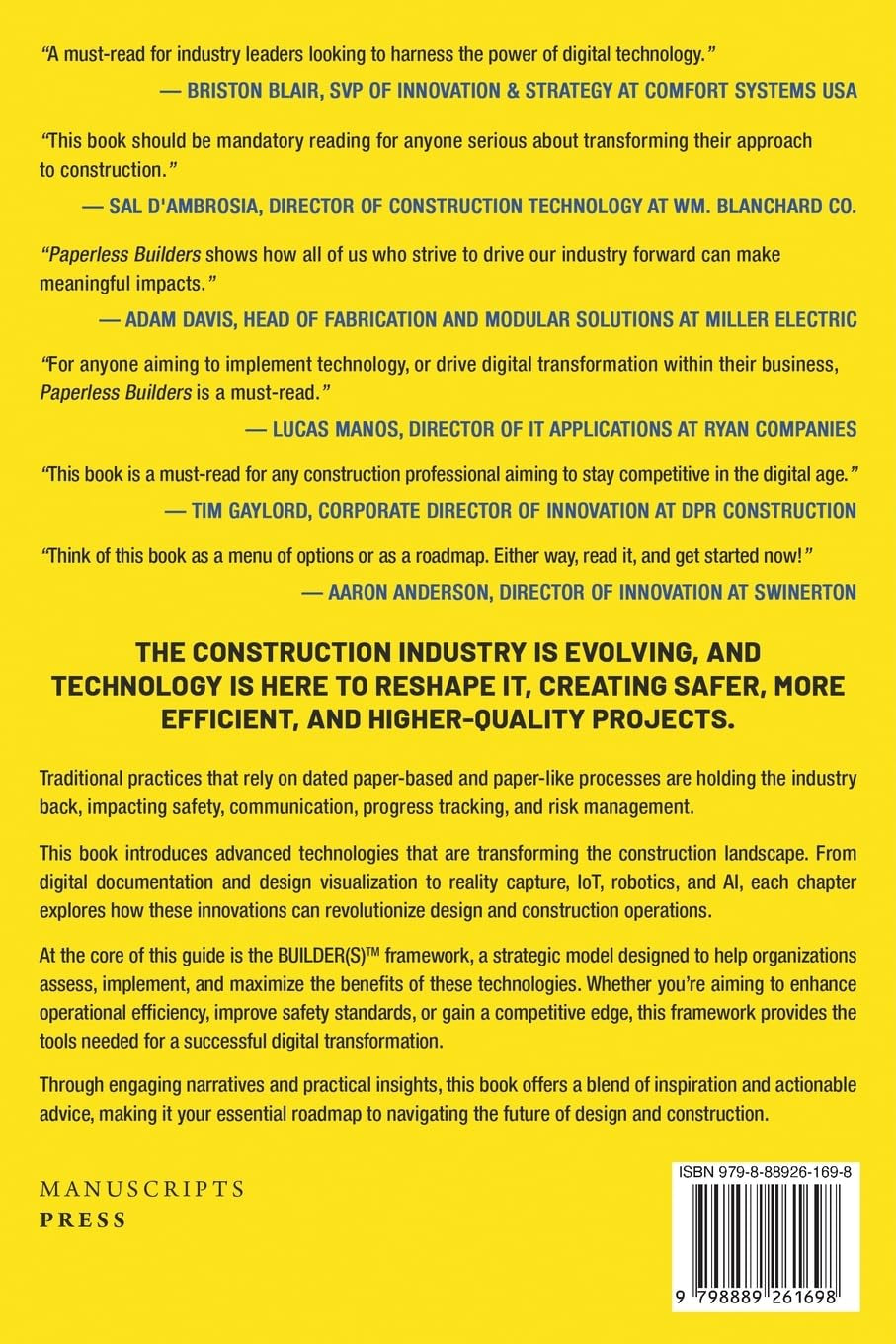 Paperless Builders: The Why, What, and How of Construction Technology