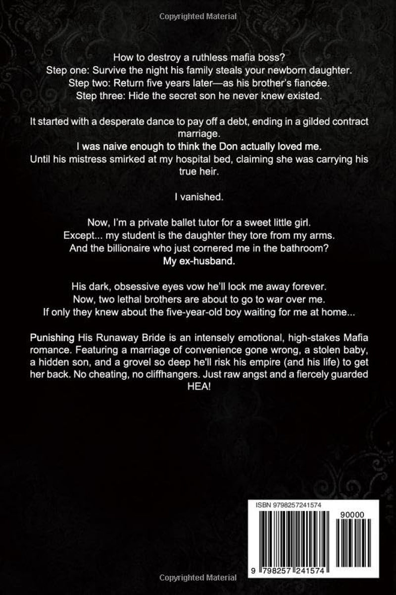 Punishing His Runaway Bride: A Forced Marriage Secret Baby Second Chance Possessive Love Mafia Romance (Mafia Contract & Forbidden Obsessions)
