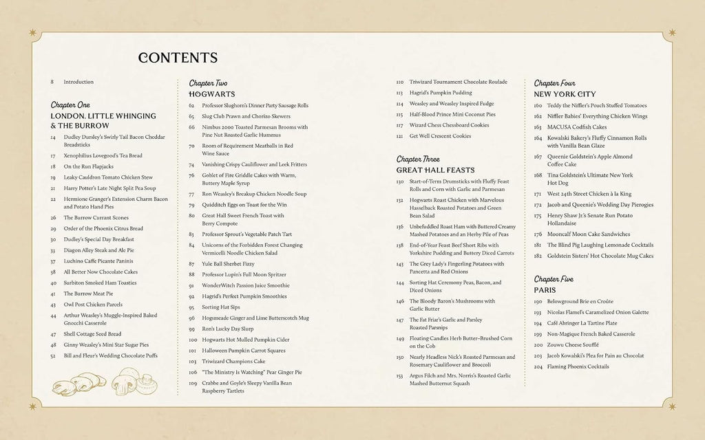 Harry Potter and Fantastic Beasts: Official Wizarding World Cookbook: Spellbinding Meals From New York to Hogwarts and Beyond!