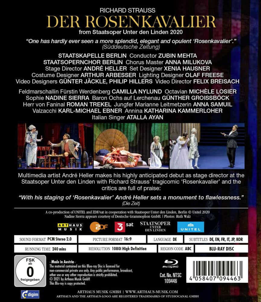 Strauss, Richard - Der Rosenkavalier