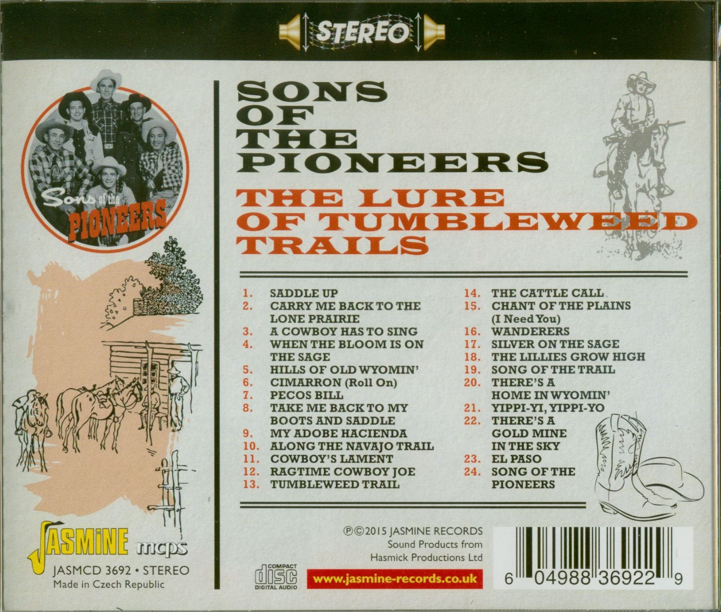 The Lure Of Tumbleweed Trails ORIGINAL RECORDINGS REMASTERED