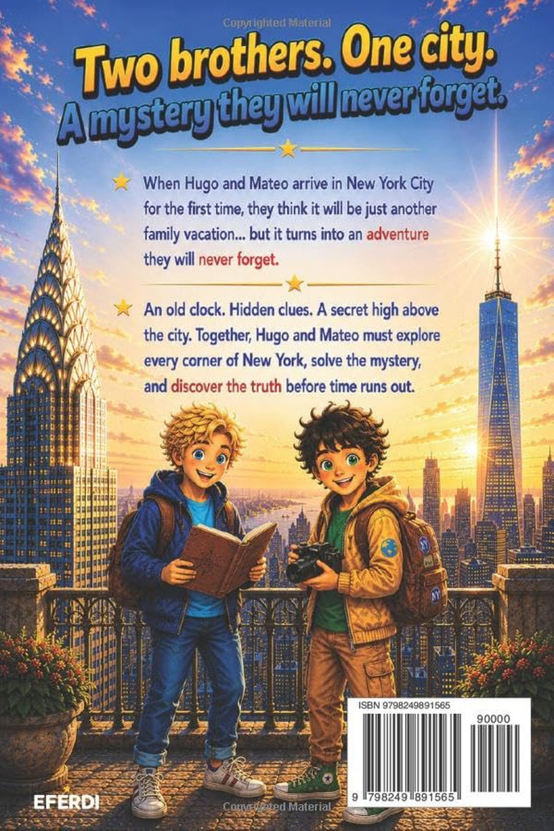 Hugo and Mateo Travel Adventures: A Trip to New York