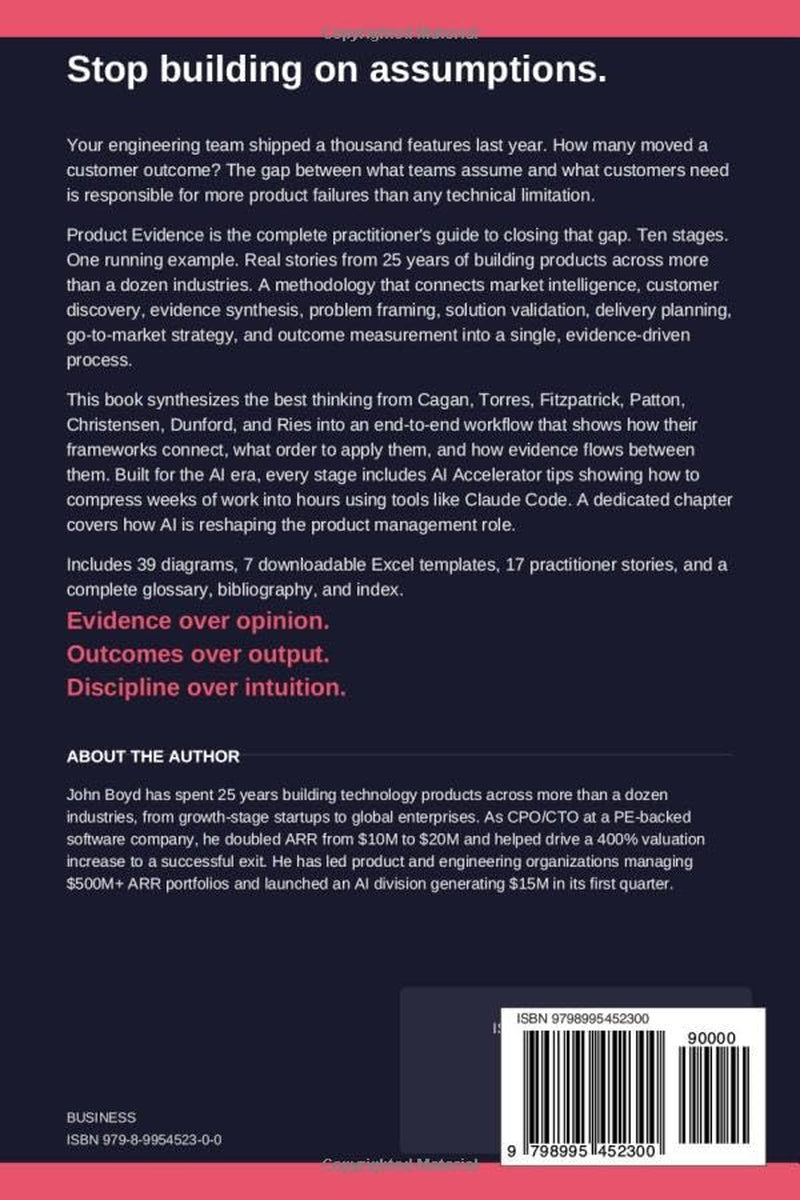 Product Evidence: The Playbook to Build Winning Products