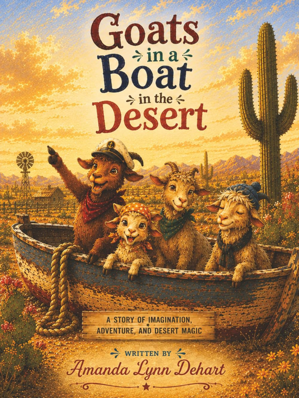 Goats in a Boat in the Desert: A Story of Imagination, Adventure, and Desert Magic