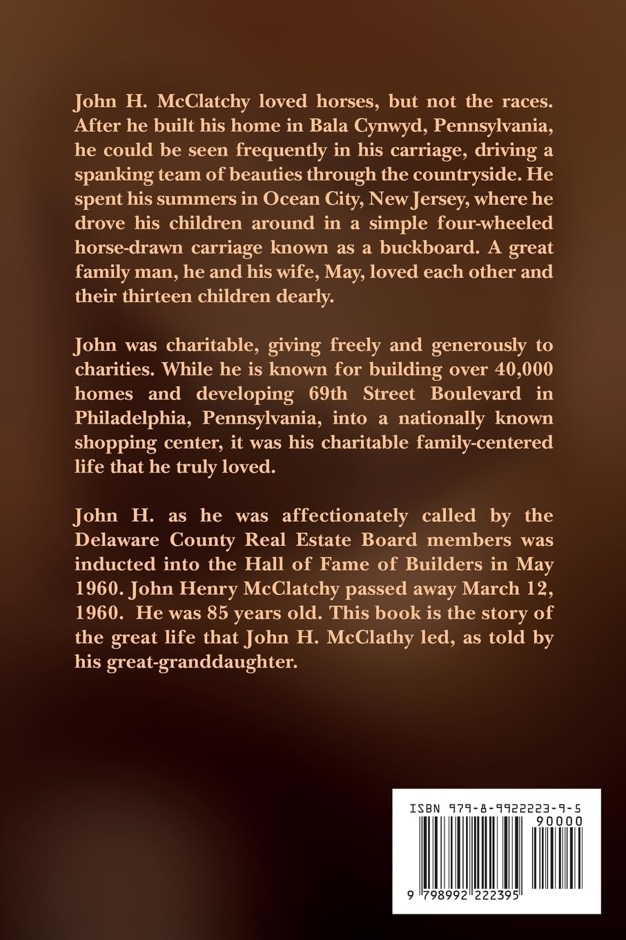 A Real-Life American Dream: The John H. McClatchy Story