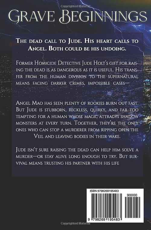 Grave Beginnings: A Beyond the Veil Mystery (Gay Paranormal Romantic Mystery)