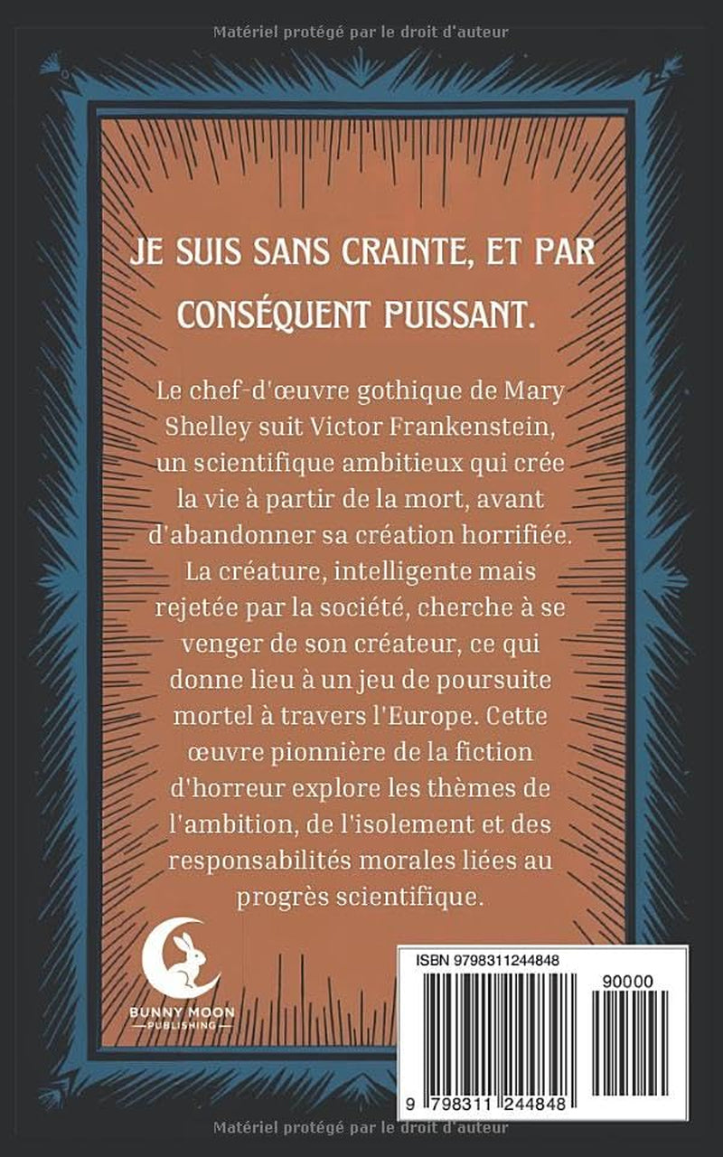 Frankenstein: ou, le Prométhée moderne (French Edition)
