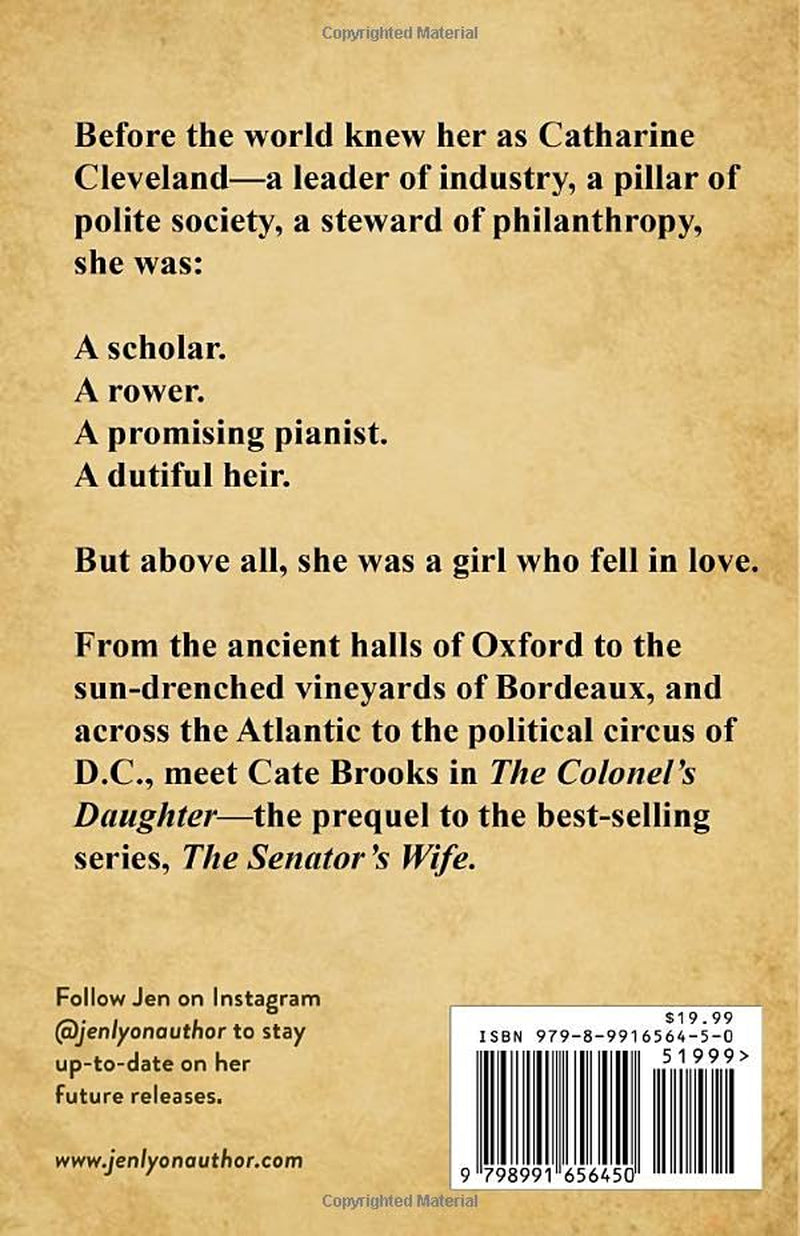 The Colonel's Daughter: Prequel to The Senator's Wife