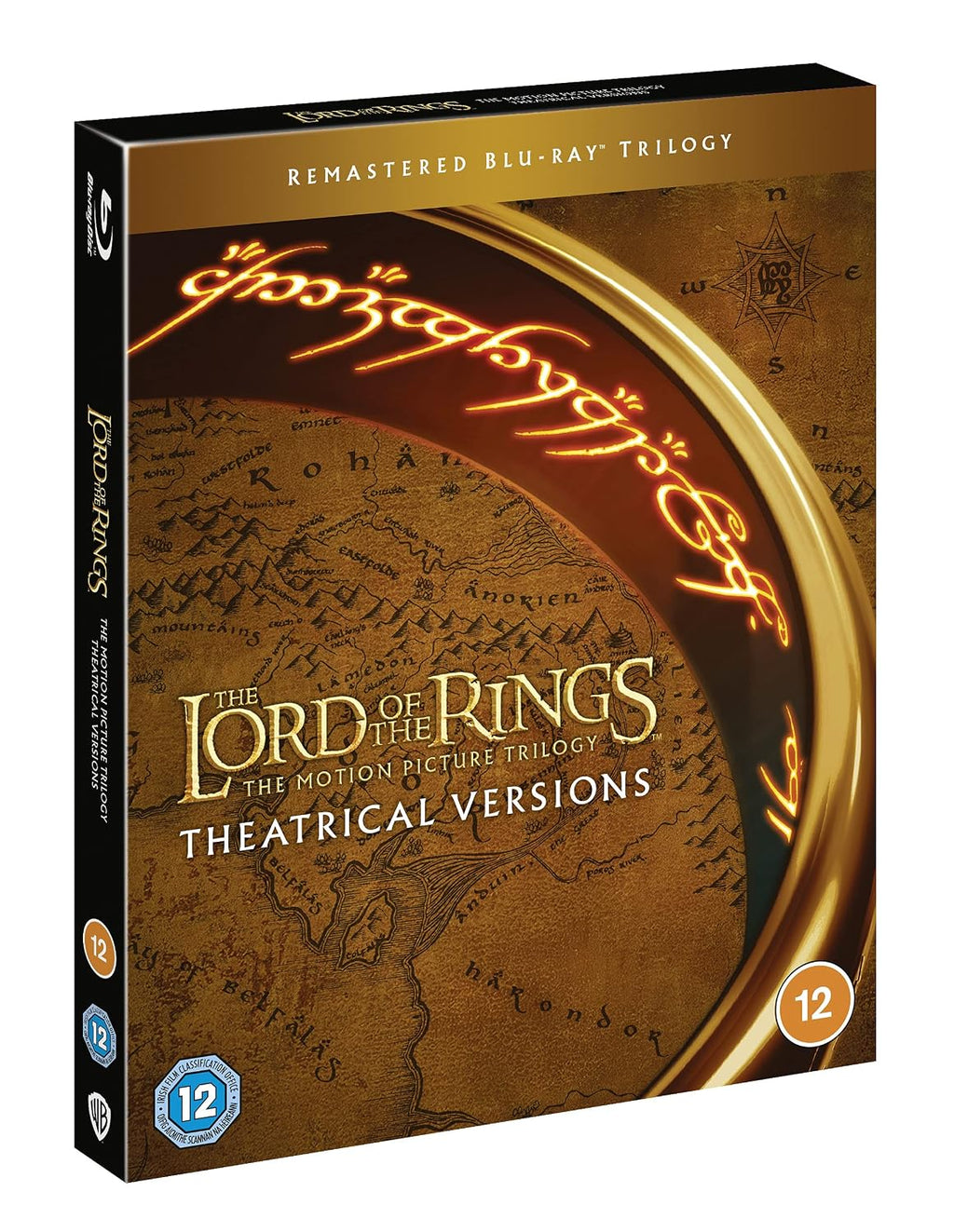 The Lord of the Rings Trilogy [Remastered Versions] [Region Free] [Blu-ray] [2001]