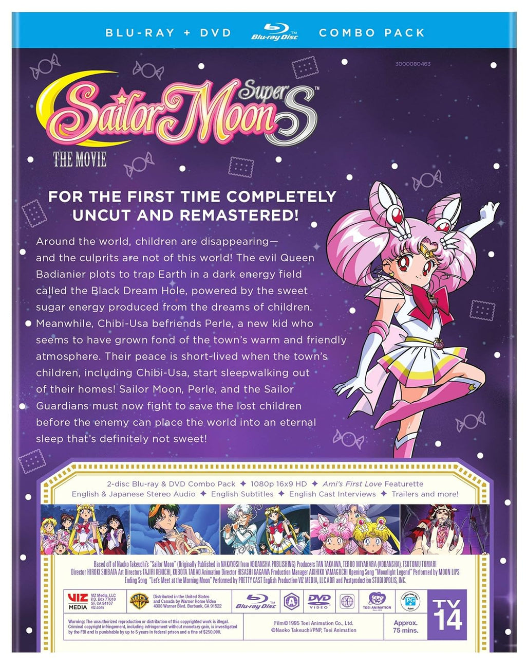 Sailor Moon SuperS The Movie (BD Combo) [Blu-ray]