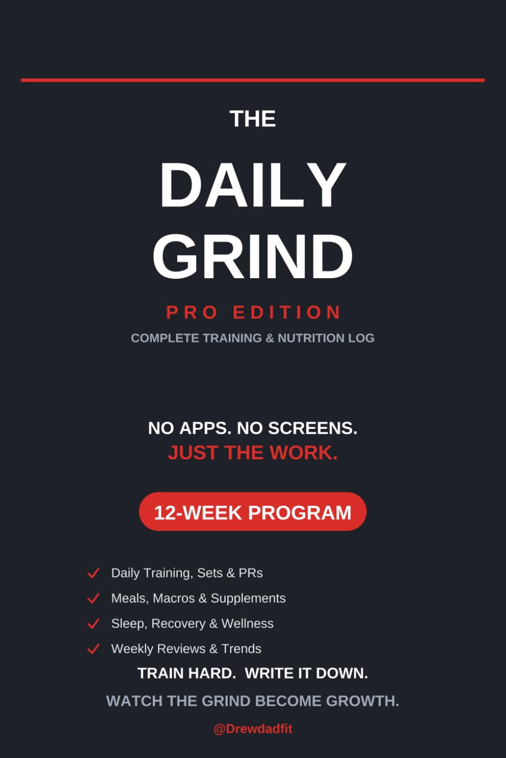 Bodybuilding Notebook & Training Log: Complete Workout Journal with Nutrition & Macro Tracker