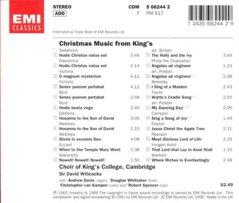 Christmas Music From King's