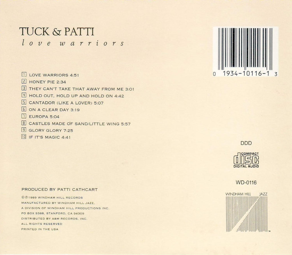 Love Warriors / 1989