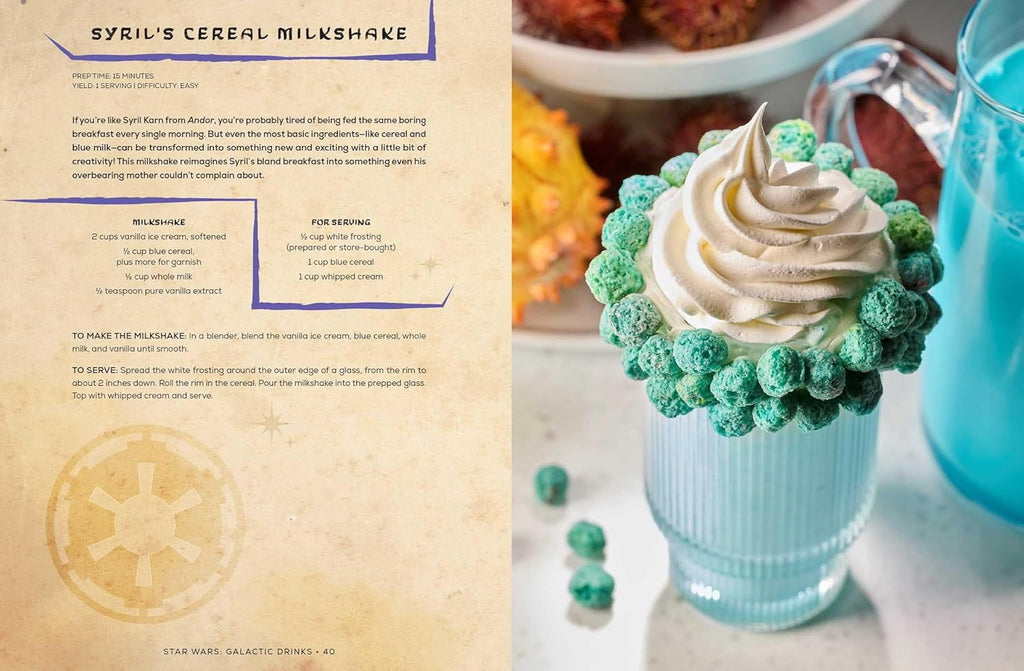 Star Wars: Galactic Drinks: From Mandalorian Mocktails to Cantina Cafs, Captivating Beverages Inspired by a Galaxy Far, Far Away!
