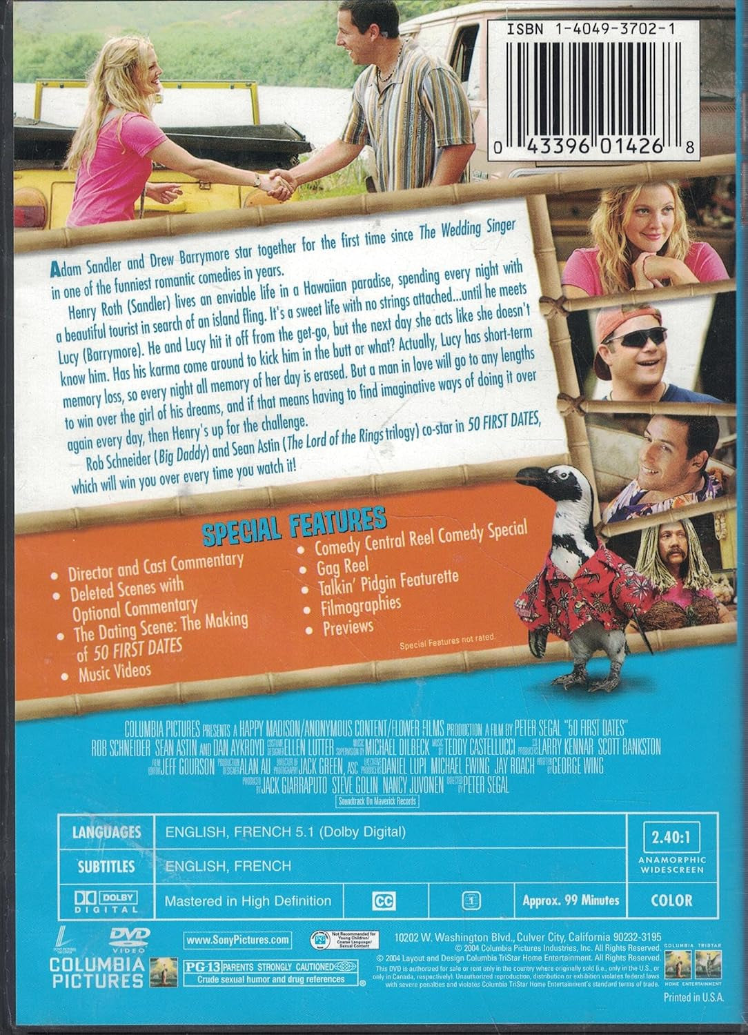 50 First Dates (Special Edition, Widescreen)