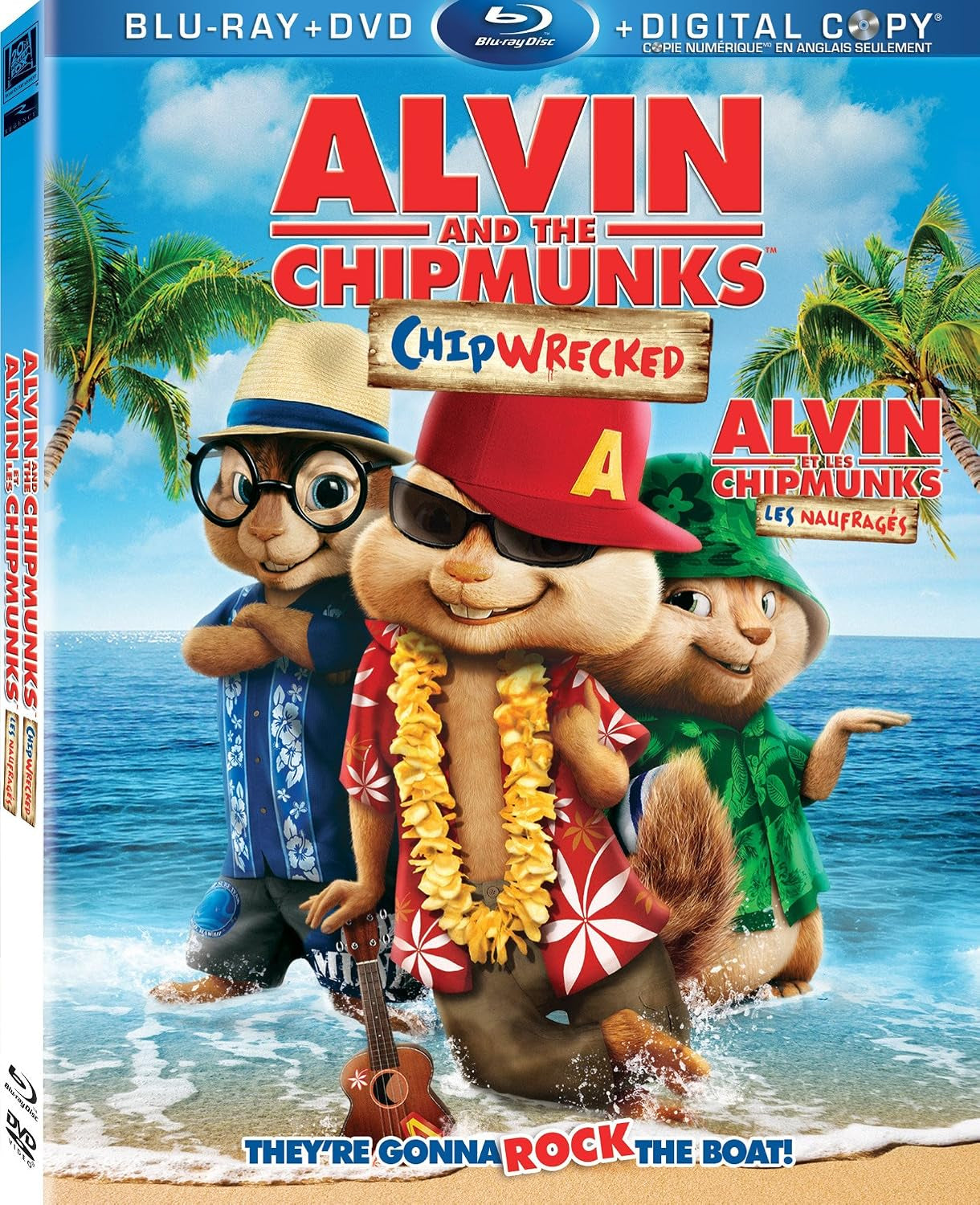 Alvin/chipmunks 3: Chipwrecked [Blu-ray]