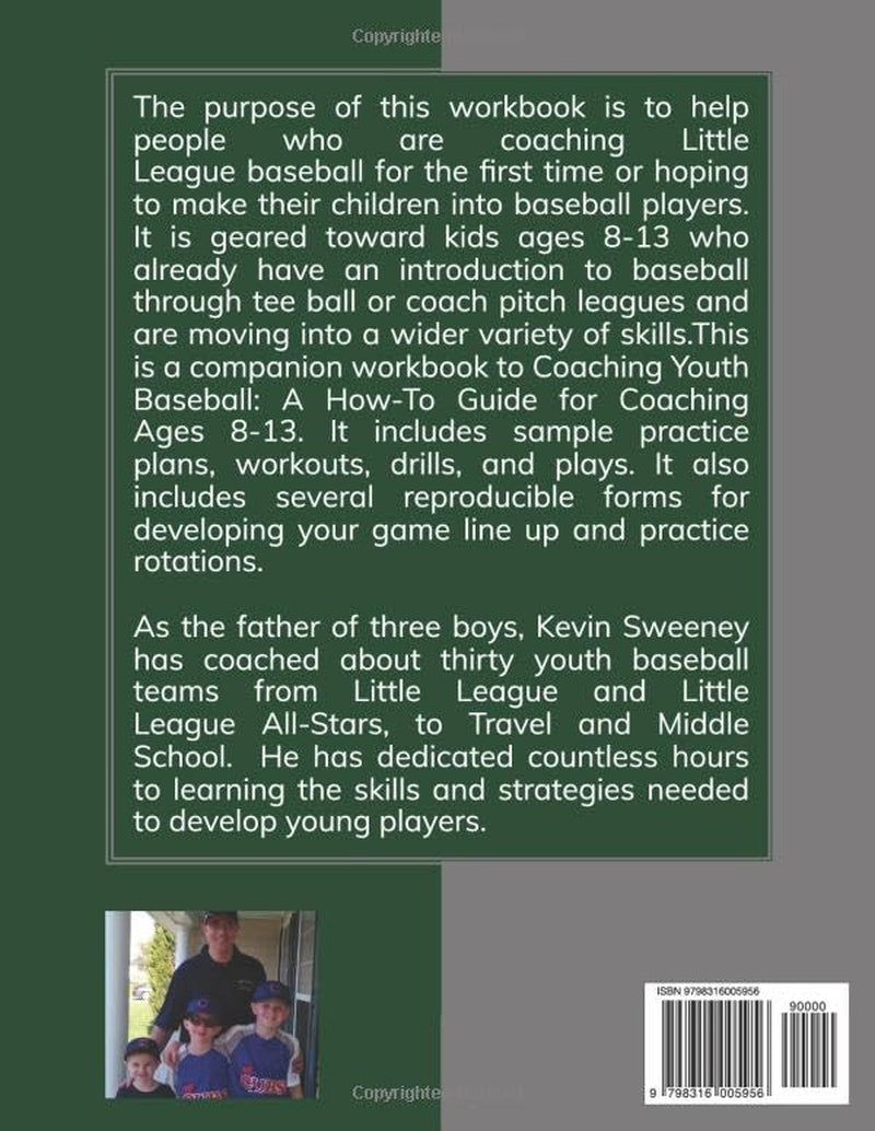 Coaching Youth Baseball Workbook: A How-To Guide for Coaching Ages 8-13