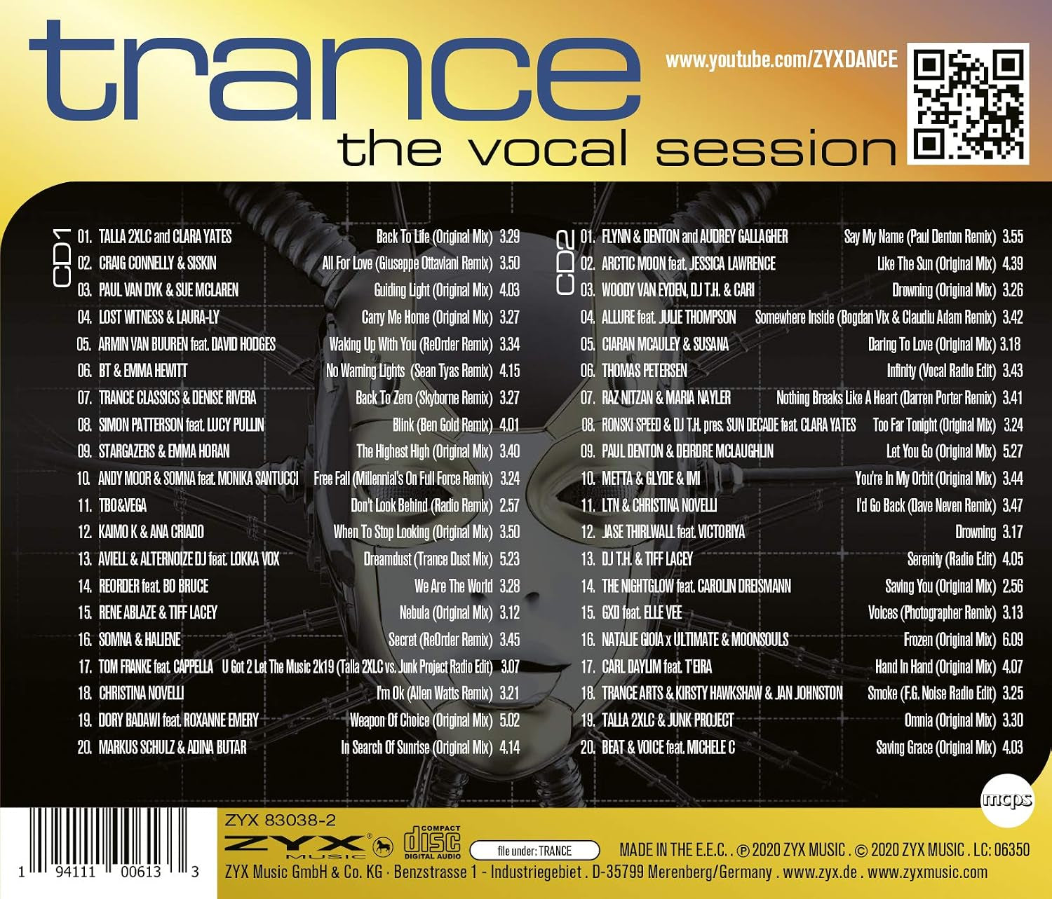 Trance: the Vocal Session 2021