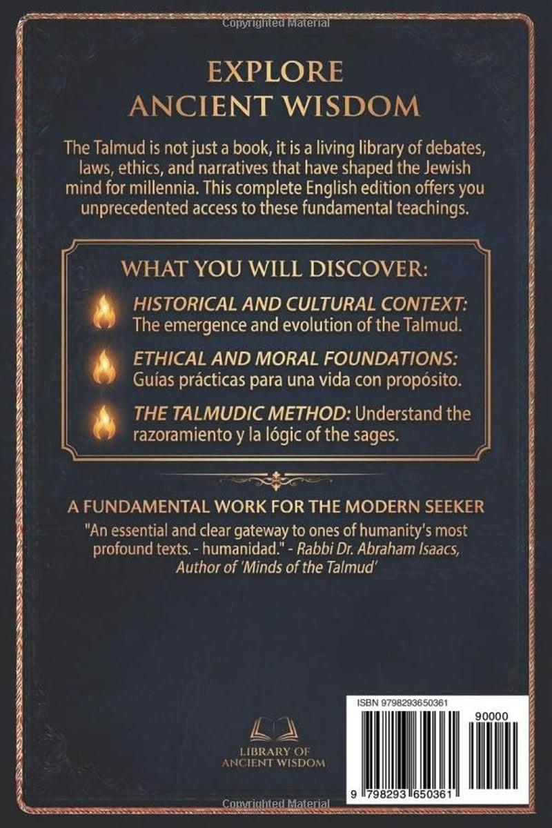 The Talmud in English (Illustrated Edition): – Selections from the Babylonian Talmud, Teachings on Jesus, Legends, and Rabbinic Wisdom