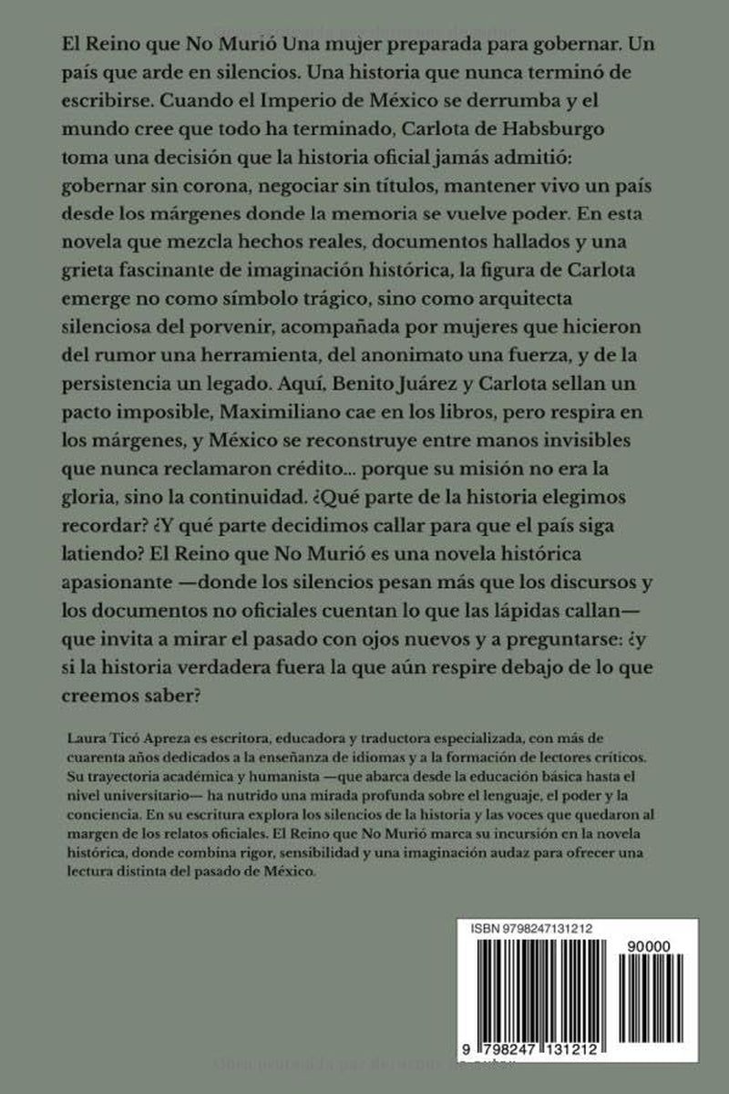 EL REINO QUE NO MURIÓ: Una emperatriz, un pacto y la verdad que sobrevivió (Spanish Edition)