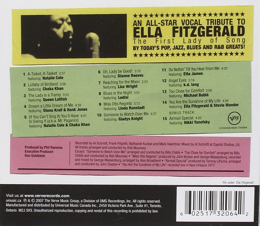 We All Love Ella: Celebrating The First Lady Of Song