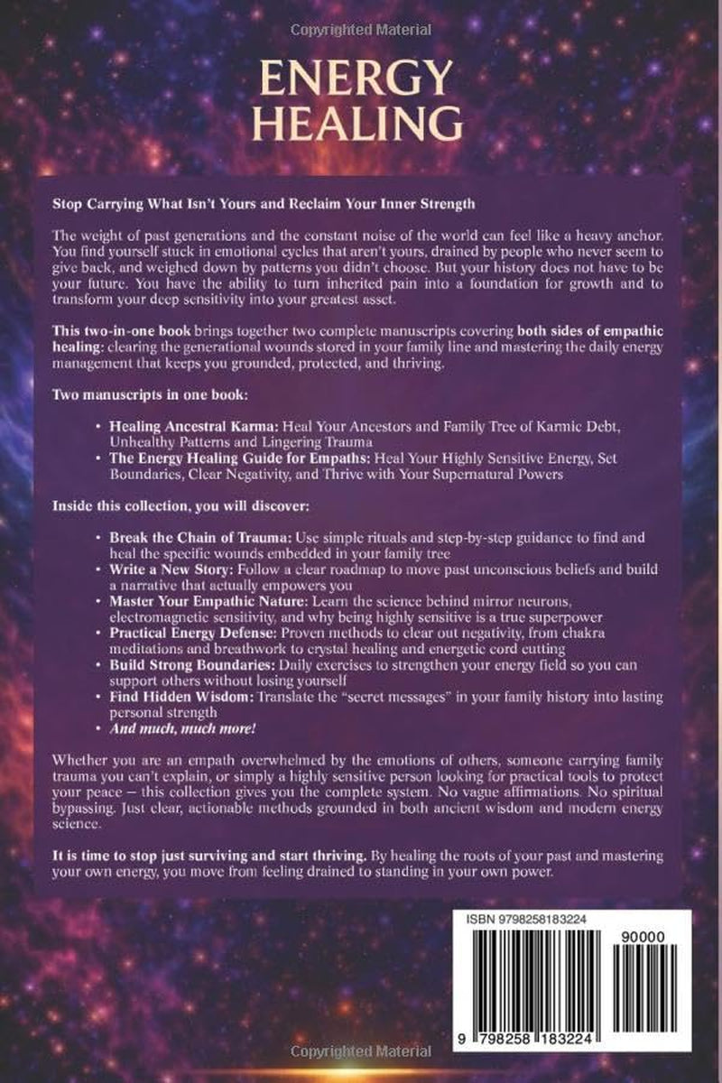 Energy Healing: Release Ancestral Blocks, Restore Inner Balance, Strengthen Boundaries, and Awaken Your True Power (Personal spirituality)