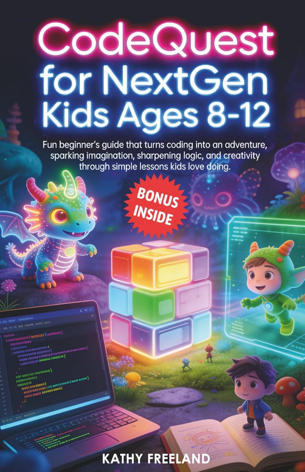 CodeQuest for Nextgen Kids Ages 8-12: Fun Beginner's Guide That Turns Coding Into an Adventure, Sparking Imagination, Sharpening Logic, and Creativity ... Lessons Kids Love Doing (Thriving Kids)