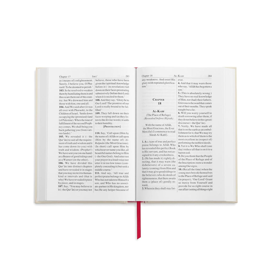 The Holy Quran - English Translation (Gold-Stamped Cloth Hardcover)