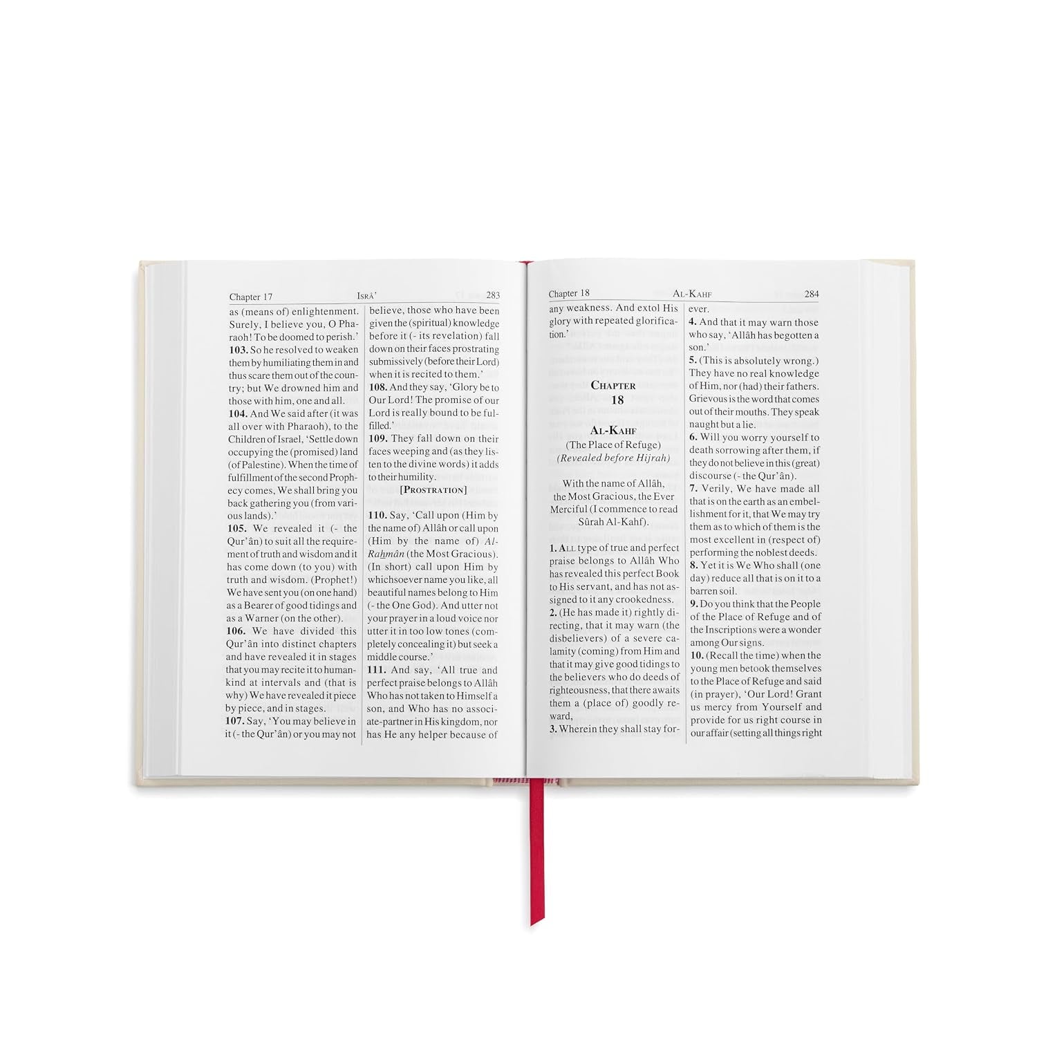 The Holy Quran - English Translation (Gold-Stamped Cloth Hardcover)