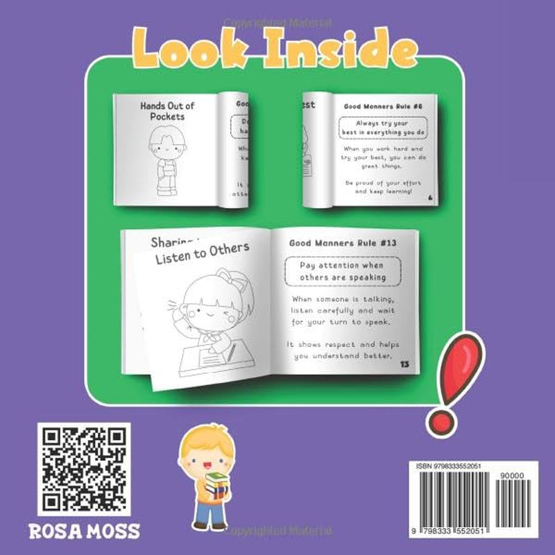 Meet Good Manners | A Toddler's Guide to Good Behavior for School and Home: Simple Etiquette Lessons for Kids Ages 3-5 with Fun Illustrations to ... and Preparing for the First Day of School