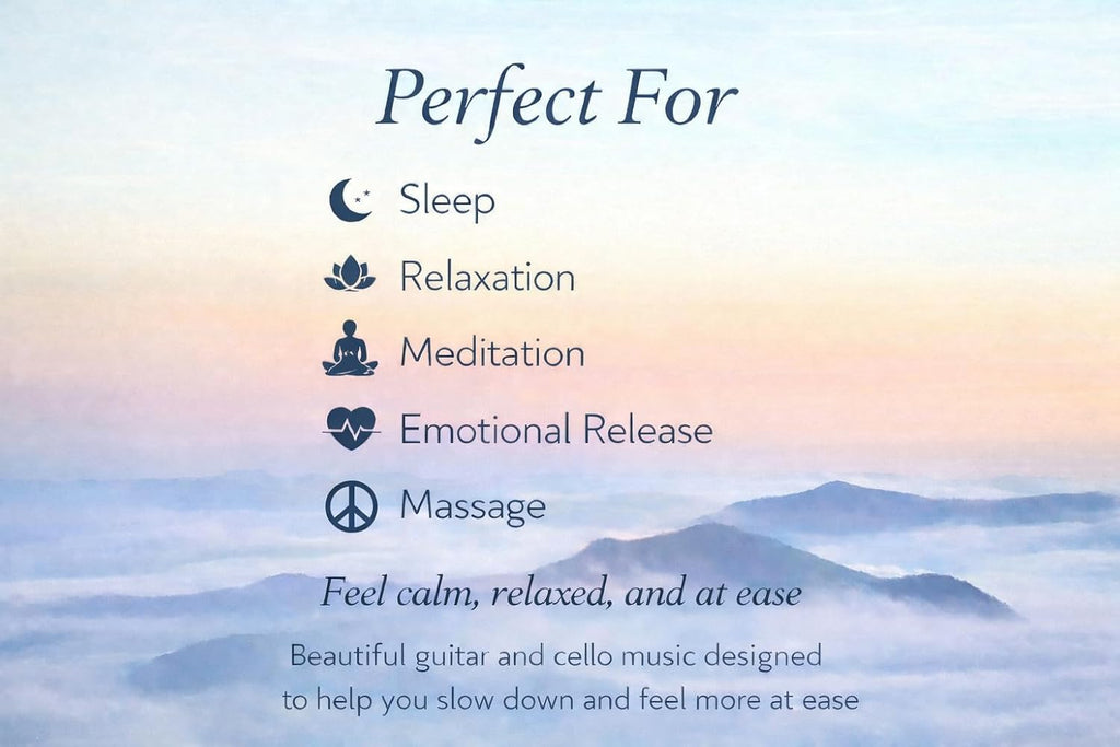 Soaring Together - Calming Guitar and Cello Music For Relaxation, Meditation and Sleep