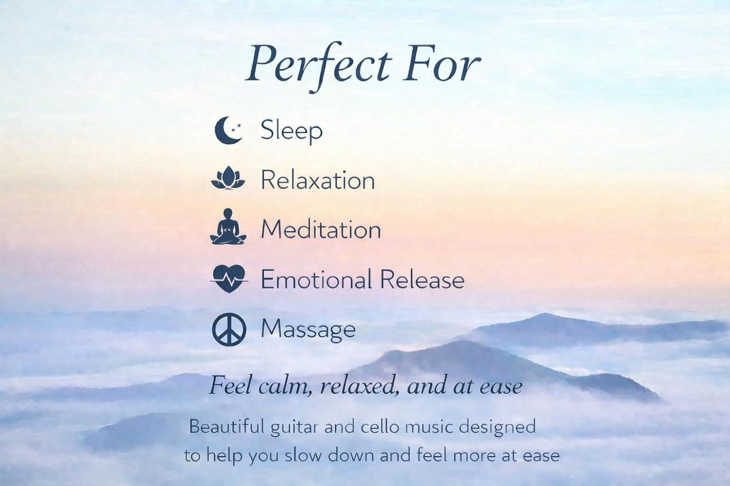 Soaring Together - Calming Guitar and Cello Music For Relaxation, Meditation and Sleep