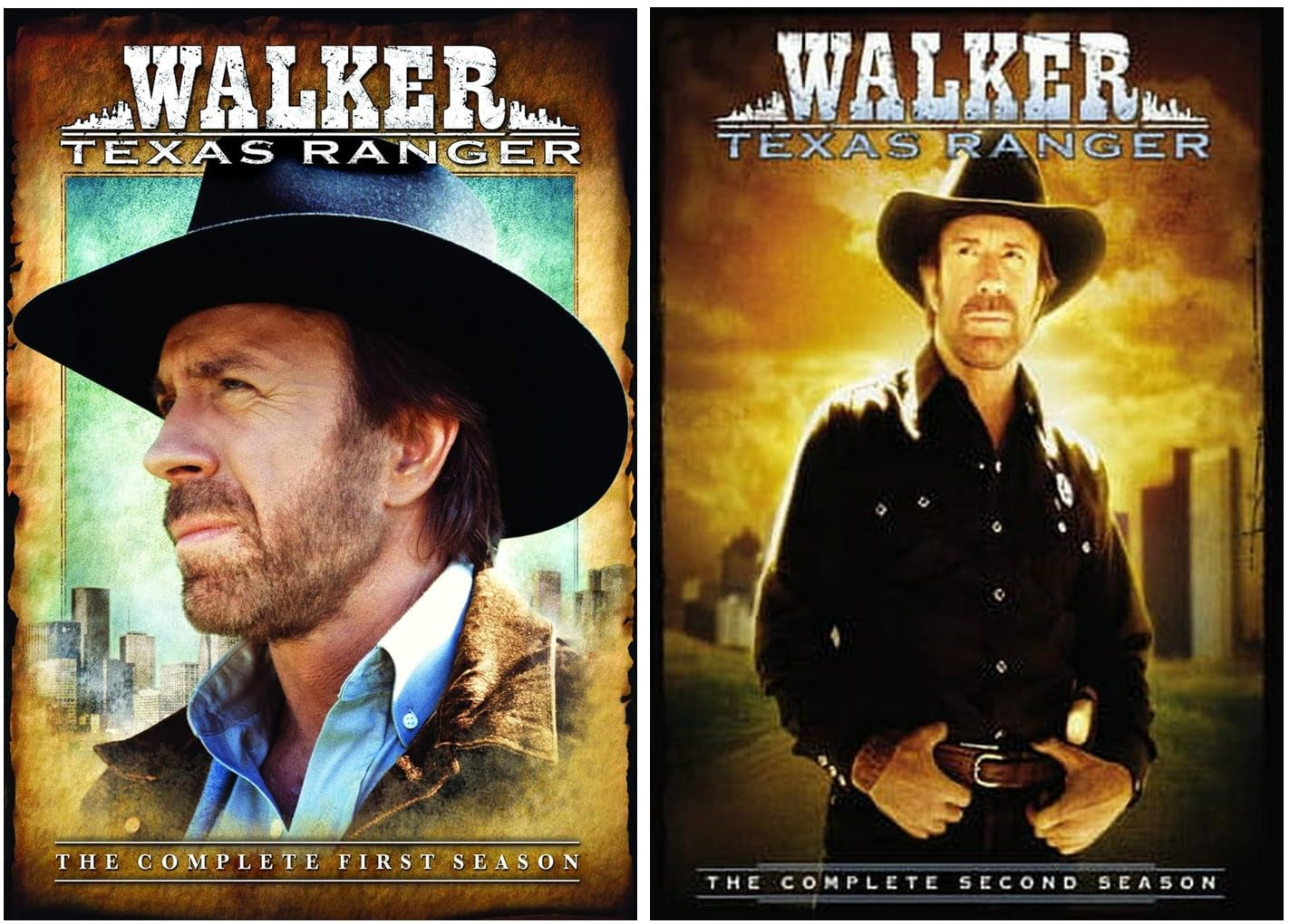 Walker, Texas Ranger: The Complete First & Second Seasons [Series 1 & 2] [DVD, 2-Pack] Region 1