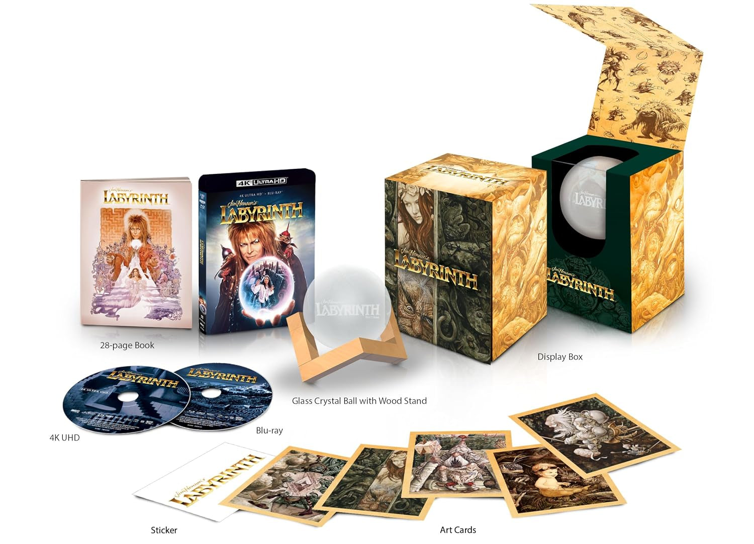 Labyrinth (1986) - Limited Edition Collector's Set 4K Ultra HD + Blu-ray [4K UHD]