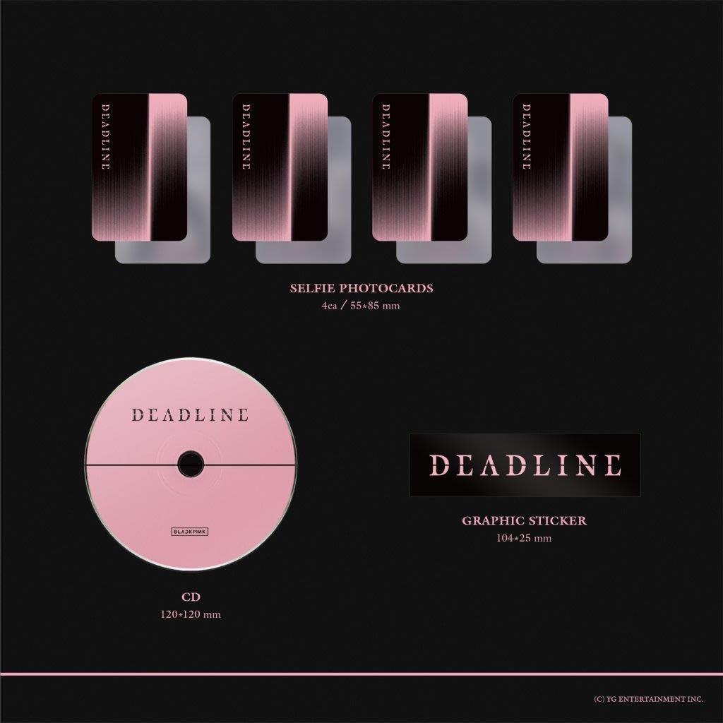 BLACKPINK 3rd MINI ALBUM [DEADLINE] BLACK VER.