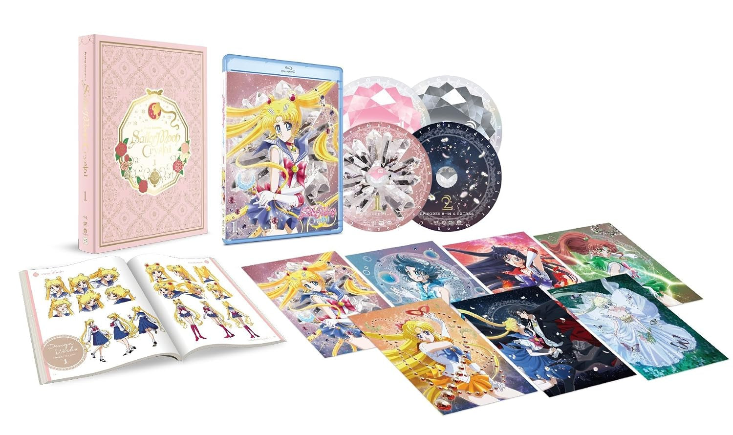 Sailor Moon Crystal Set 1 (Limited Edition Blu-ray + DVD)