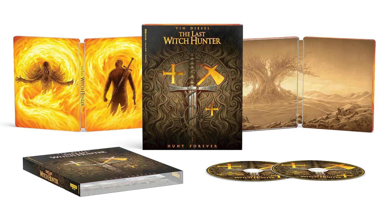 The Last Witch Hunter - BLURAY, Digital, 4K ULTRA HD