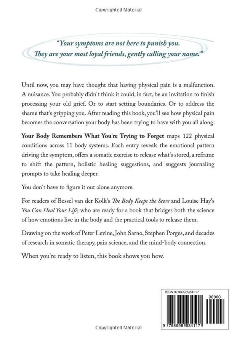 Your Body Remembers What You're Trying to Forget: A Somatic Guide to the Emotional Roots of Physical Symptoms
