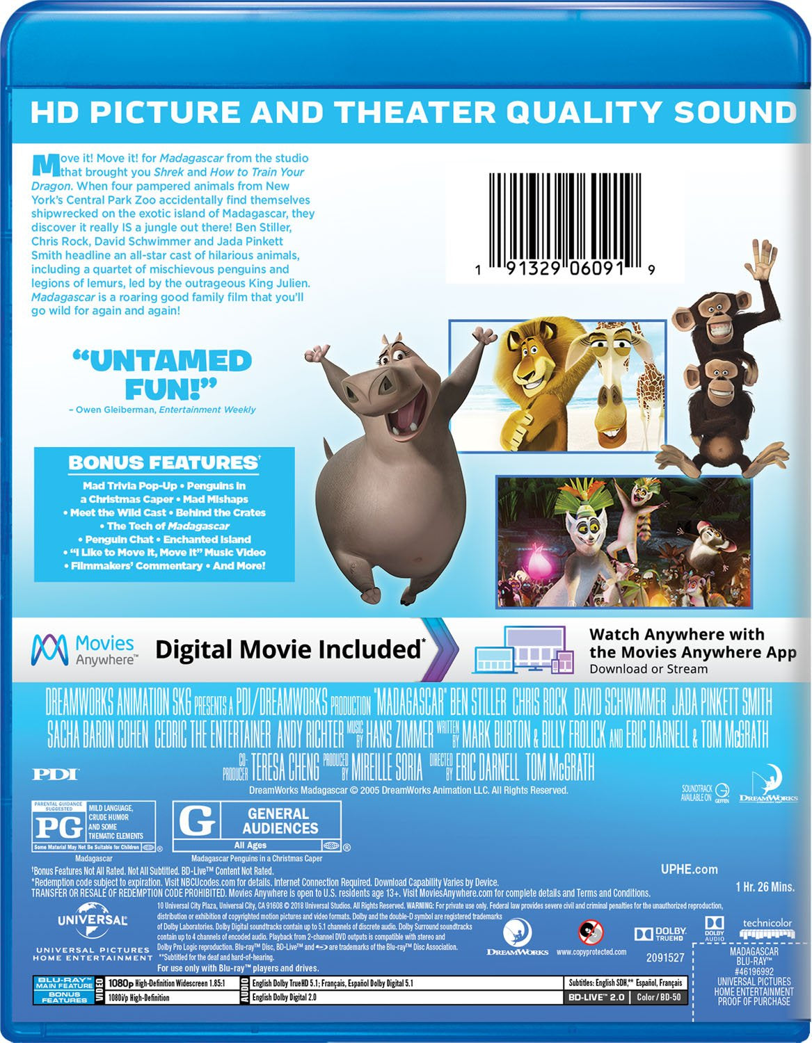 Madagascar [Blu-ray]