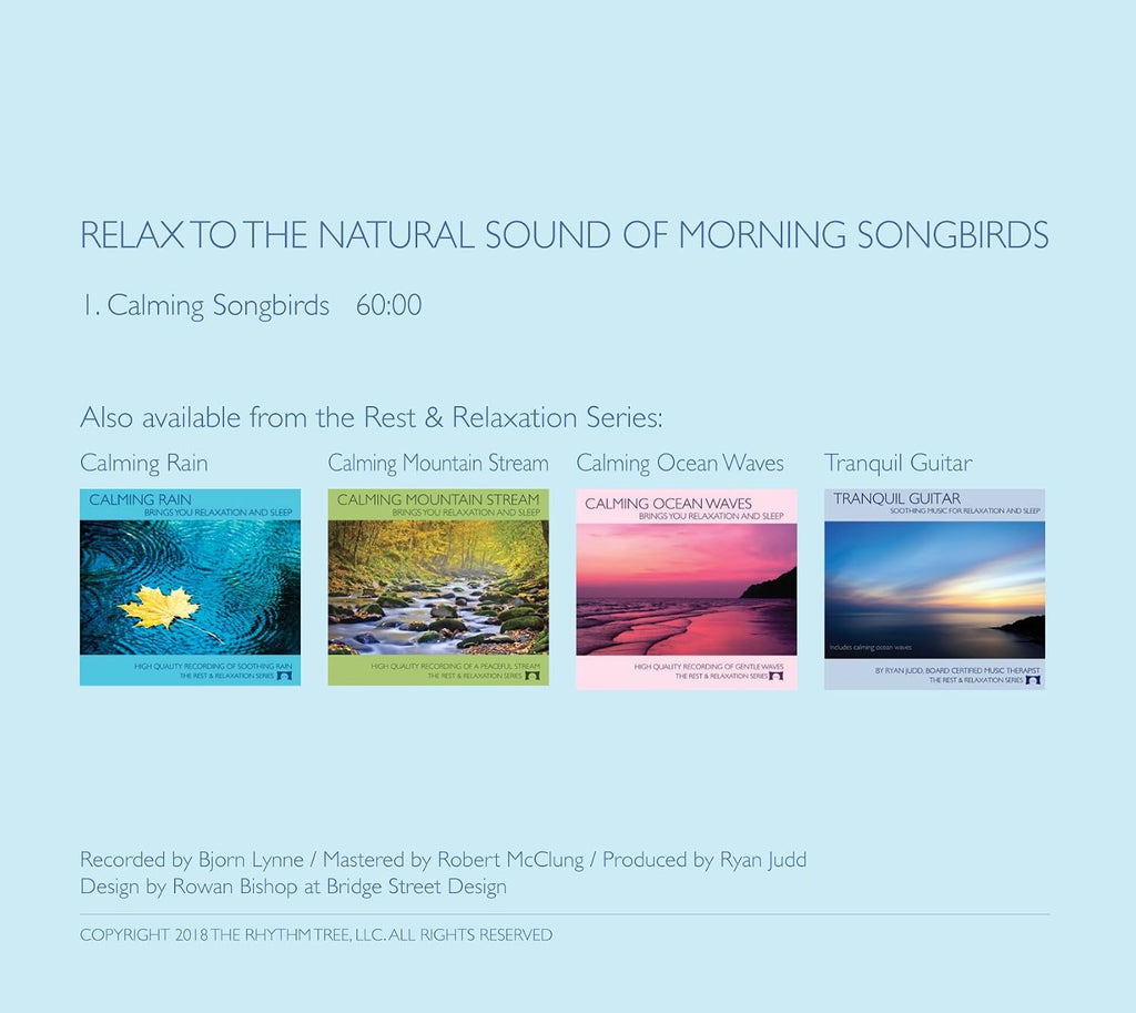 Calming Songbirds - Nature Sounds Recording of Bird Calls - For Meditation, Relaxation and Creating a Soothing Atmosphere - Nature's Perfect White Noise